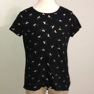 Girls Tee with Unicorns